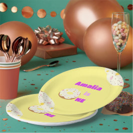 Yummy donut paper Teller
