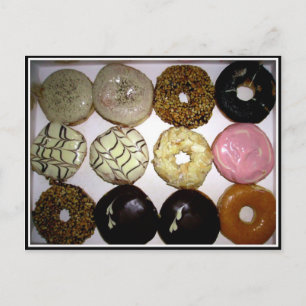 YUMMY DONUTS POSTKARTE