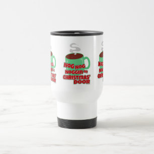 Yummy Eggnog Drink Reisebecher