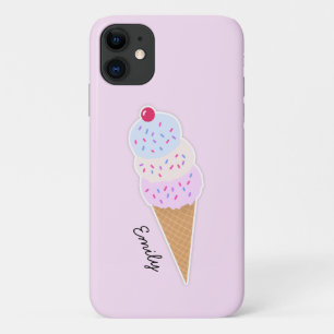 Yummy Icecream Cone Personalisiert iPhone Case
