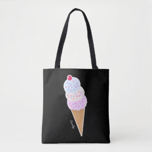 Yummy Icecream Cone Sac fourre-tout personnalisé