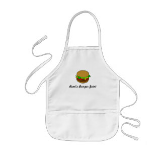 Yummy niedlicher Hamburger personalisiert Kinderschürze