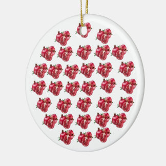Yummy Pomegranate, Rundschmuck Keramik Ornament