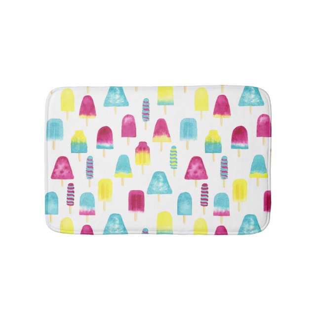 Yummy Popsicles Badematte (Vorderseite)