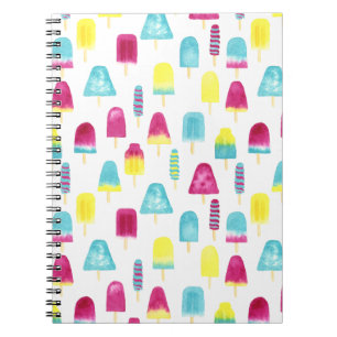 Yummy Popsicles Notizblock