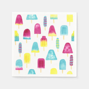 Yummy Popsicles Serviette