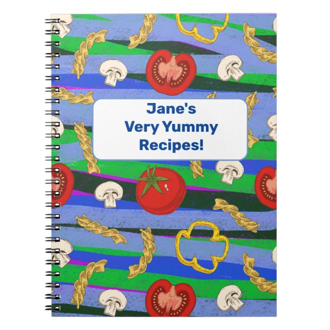 Yummy Rezept Buch für den Koch personalisieren (Vorderseite)