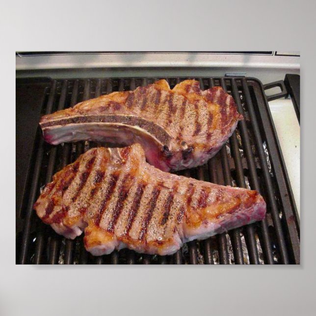 Yummy Steak Poster (Vorne)
