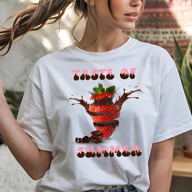 Yummy Strawberry and Chocolate T-Shirt (Von Creator hochgeladen)