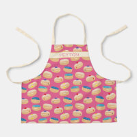 Yummy Sufganiyot Jelly Donuts Hanukkah Pattern