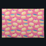 Yummy Sufganiyot Jelly Donuts Hanukkah Pattern Stofftischset<br><div class="desc">Yummy Sufganiyot Jelly Donuts Hanukkah Pattern. Sufganiyah Chanukah,  verschiedene Gelee Donoughts.</div>