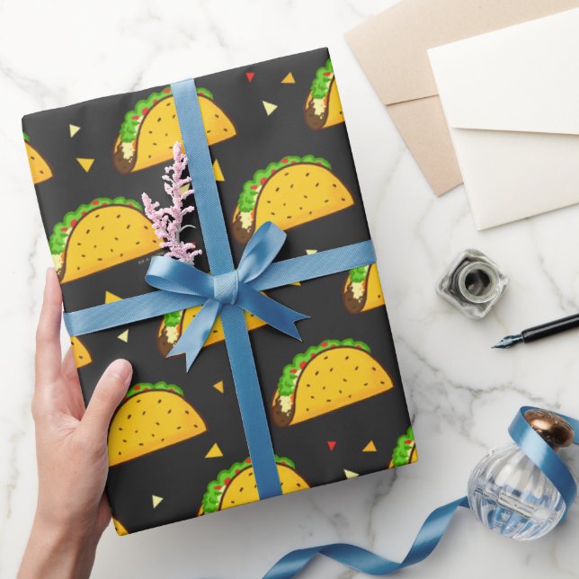 Yummy Taco Pattern Geschenkpapier (Schenken)
