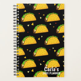 Yummy Taco Pattern Planer