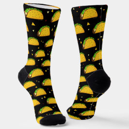 Yummy Taco Pattern Socken