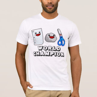 Yummys Papierfelsen Scissors Weltmeister-T - Shirt