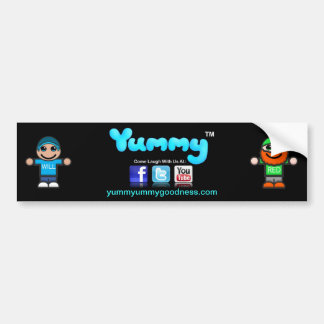 Yummyummygoodness.com-Autoaufkleber "Yummy" TM Autoaufkleber