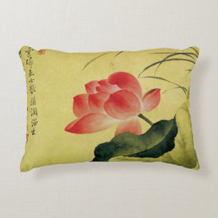 Yun Shoupings Lotus-Blume Zierkissen