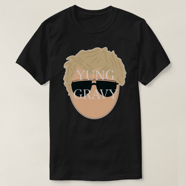 Yung Gravy Kontur Classic T - Shirt (Design vorne)
