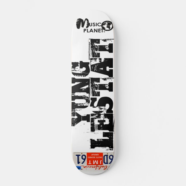 YUNG LESTAT OFFIZIELL Skateboard (Vorderseite)