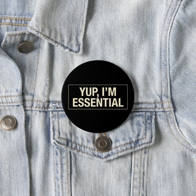 Yup Im Essential Button (Beispiel)
