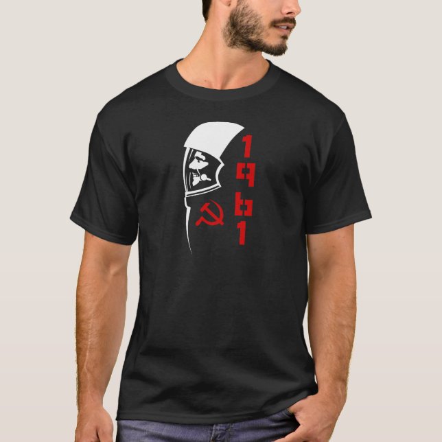 Yuri Gagarin T-Shirt (Vorderseite)