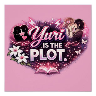 Yuri ist der Plot Girls’ Love Yuri Anime Poster