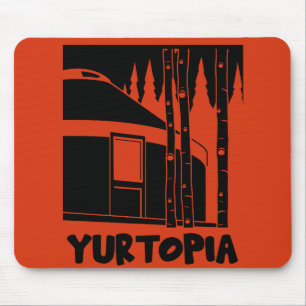 Yurt Life Geschenke Mousepad