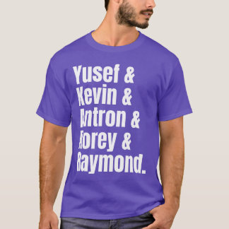 Yusef Kevin Antron Central Park Five Mädchen T-Shirt