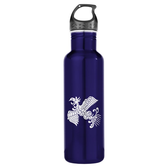 Yusoku Phoenix Edelstahlflasche (Vorderseite)