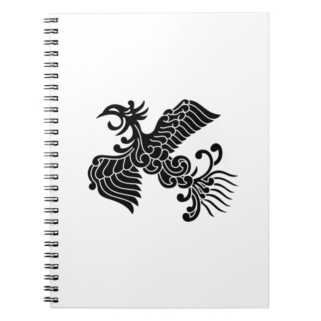Yusoku Phoenix Notizblock (Vorderseite)