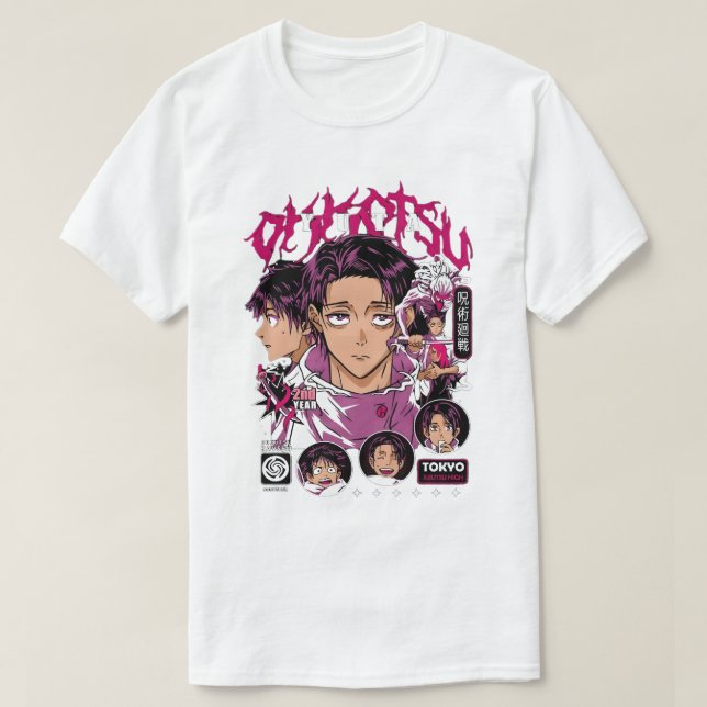 Yuta Okkotsu Basic T-Shirt (Design devant)