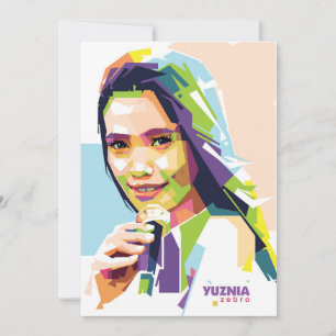 YuzniaZebro Dankeskarte