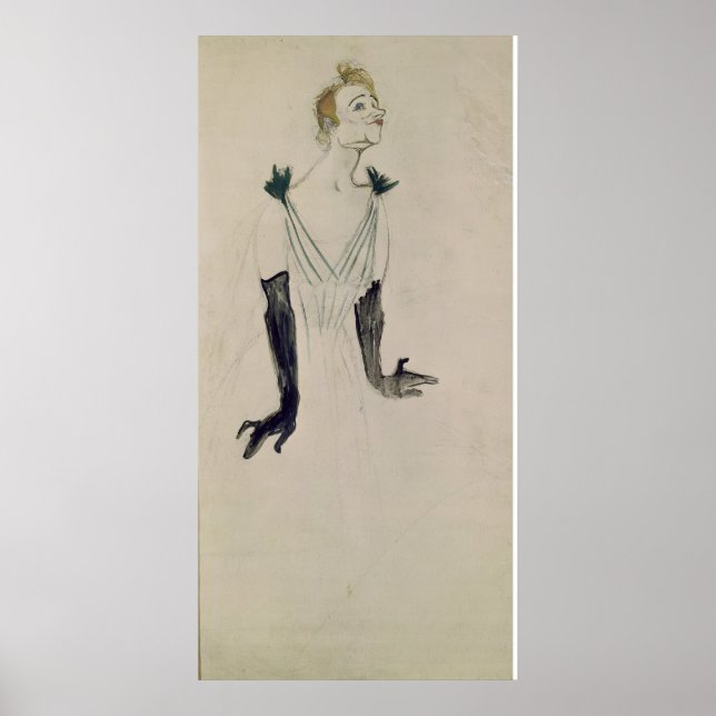 Yvette Guilbert , 1894 Poster (Vorne)