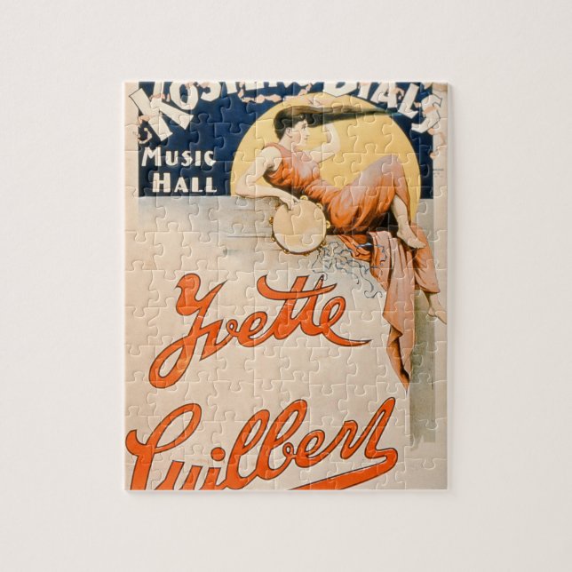 'Yvette Guilbert (c.1869-1944) bei Koster und bei (Vertikal)