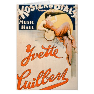 'Yvette Guilbert (c.1869-1944) chez Koster et Bial