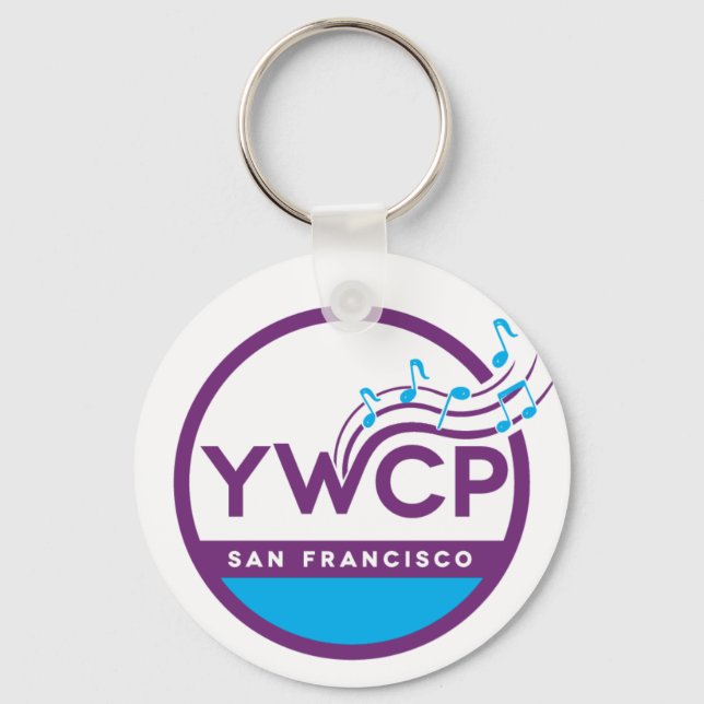 YWCP-Logo-Schlüsselanhänger Schlüsselanhänger (Vorderseite)