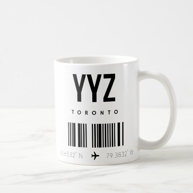 YYZ Toronto Classic Tasse (Rechts)