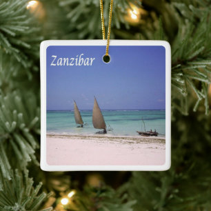 Z015 ZANZIBAR, Tansania, Afrika, Keramikornament