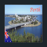 Z090 PERTH, Australien, Ozeanien, Kühlschrank Magnet<br><div class="desc">Hier finden Sie das Andenken Ihres Urlaubs. Diese Kategorie enthält Kühlschrankmagnet von vielen Standorten in Australien. Erleben Sie Freunde und Verwandte mit den einzigartigen Souvenirs von Ihrer großartigen Reise! Probier uns!</div>