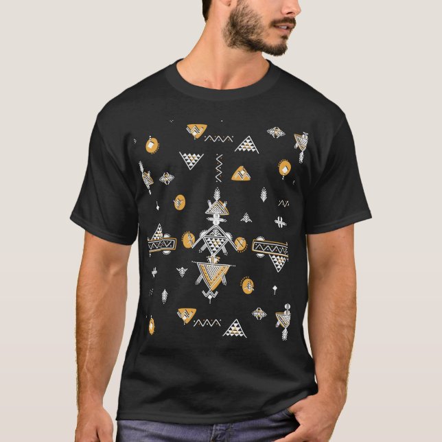 Z-AMAZIGH-T-SHIRT MEIN SCHÖNES BERBERE-MOTIV T-Shirt (Vorderseite)