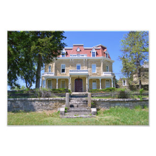 Z Bar, Spring Hall Ranch, Tallgrass Prairie Kansas Fotodruck