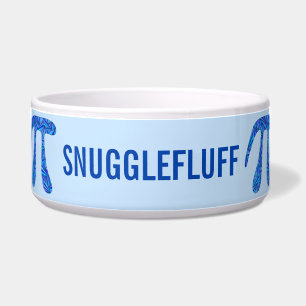 Z-blaue PU-Symbol-Mathegeek-einzigartige Napf