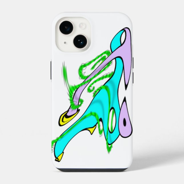 Z-Box iPhone 14 Hülle (Rückseite)