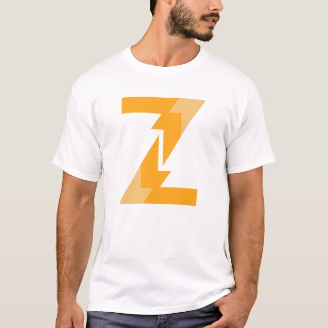 Z Buchstabe T-Shirt (Vorderseite)
