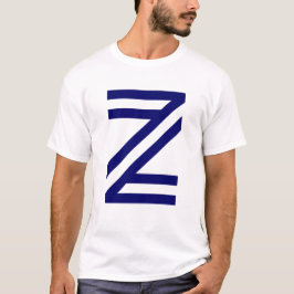 Z Buchstabe T-Shirt