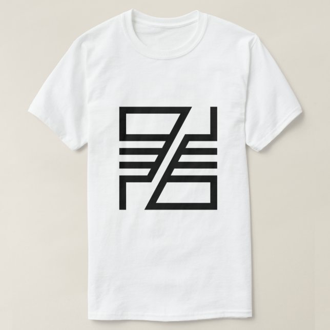Z Buchstabe T-Shirt (Design vorne)