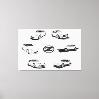 Z cars Heritage Edition Leinwanddruck