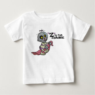 "Z" est pour T-shirt Zombie avec couverture (Fille