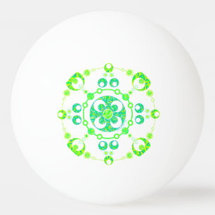 Z-Frühlings-Ernte-Kreis Paranormal UFO-Kunst Tischtennisball