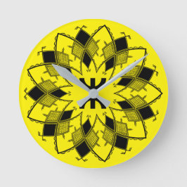 Z imazighen runde wanduhr